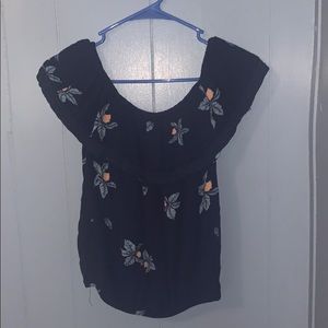 Off the shoulder shirt
